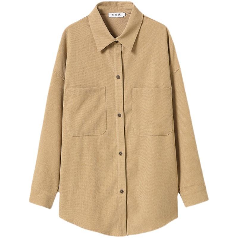 Elegant Ladies Shirts Mom Temperament Casual Petite Shirt Women's Fall Large Size Loose Foreign-style Fashion Shirt Blouse Personalized Clothes