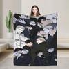 Shutline Korea Manga Blankets  Soft Warm Novelty Plush Throw Blanket For Girls Boys Couch Bed Flannel Bedspread Bed Cover