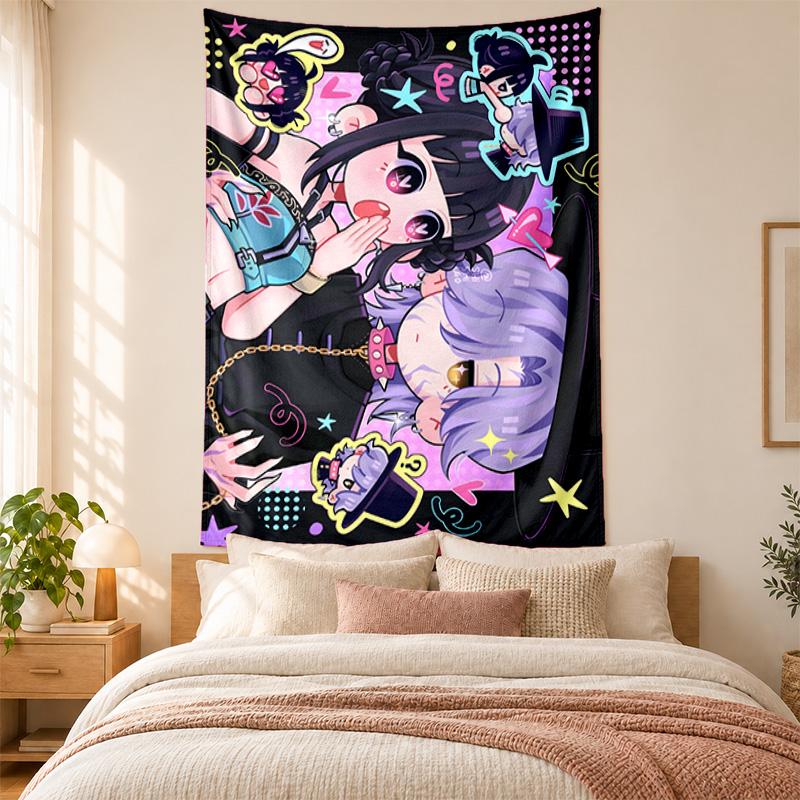 Kpop demon hunters Tapestry highquality for decorating living room bedroom dorm walls ideal as bedroom wallart orholiday gift