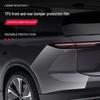 Предварительно вырезанная невидимая полиуретановая пленка для кузова автомобиля NIO ES6: Защитная пленка для переднего и заднего бампера, устойчивая к царапинам