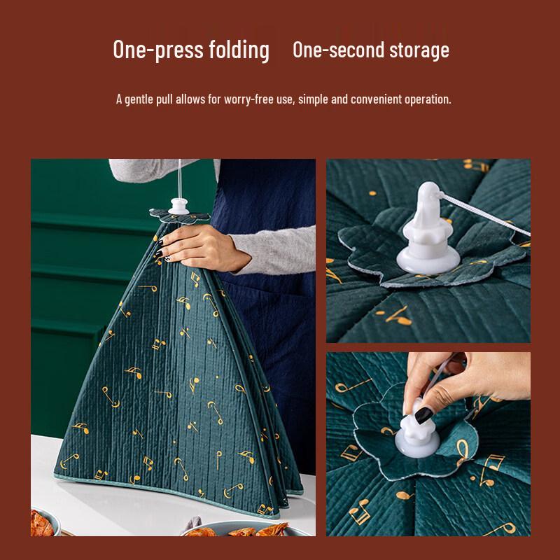 Foldable Winter Dining Table Food Cover