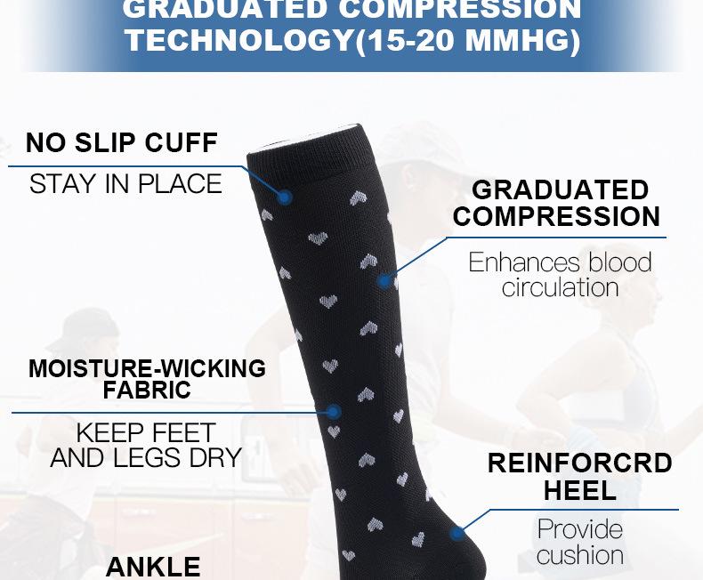 Осенние женские европейские и американские спортивные компрессионные гольфы до колена, высокоэластичные утягивающие гольфы для икр