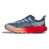 HOKA Speedgoat 5 Real Teal Papaya Женские Кроссовки Синие 1123158-RPY