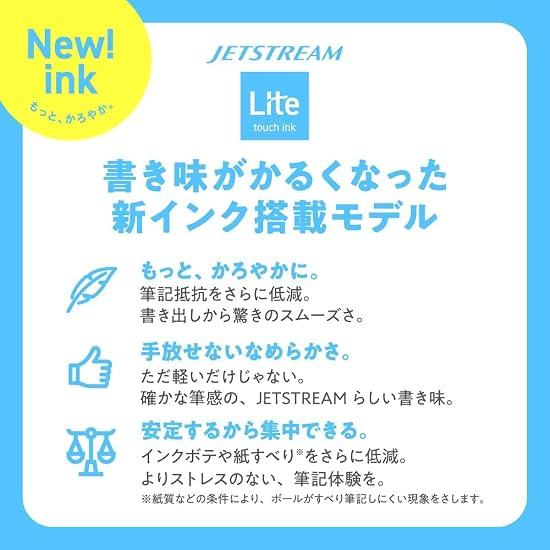 Многофункциональная ручка uni-ball Jetstream 4&1, чернила с легким нажимом, 0,5 мм, цвет «Туманно-синий», сверхлегкая, MSXE5LS0