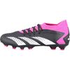 Predator Accuracy.3 MG Football Shoes Men Football Shoes Black White Pink GW4631