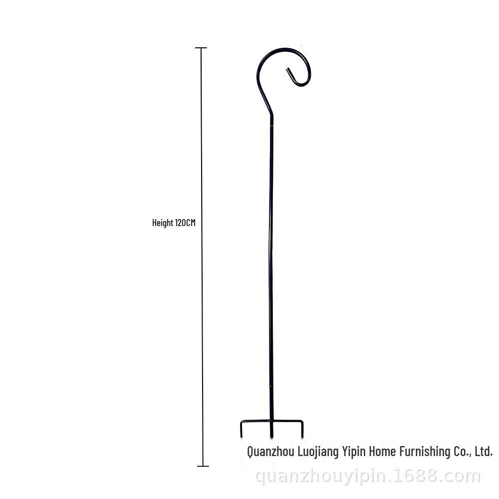 Крюк Shepherd из нержавеющей стальной трубы со съемной комбинацией из 4-5 секций и заземляющей заглушкой