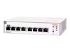 RÉSEAU, Commutateur, Commutateur autonome, HPE Aruba Ion 1830 8g Sw spécifications Ports LAN 8N Type et vitesse des ports LAN RJ-45