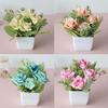 LCP Artificial Flower Pot Bonsai Stage Bridal Wedding Arrangement Home Decor
