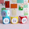 Giant Erasable Dice EVA Foam Game Cube Large Dry Erase Block Writable Playing Prop Kids Educational Toy