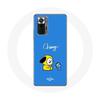 Case for Xiaomi Redmi Note 10 Pro - Bangtan BTS - Chimmy - Soft Silicone - Blue - Unisex