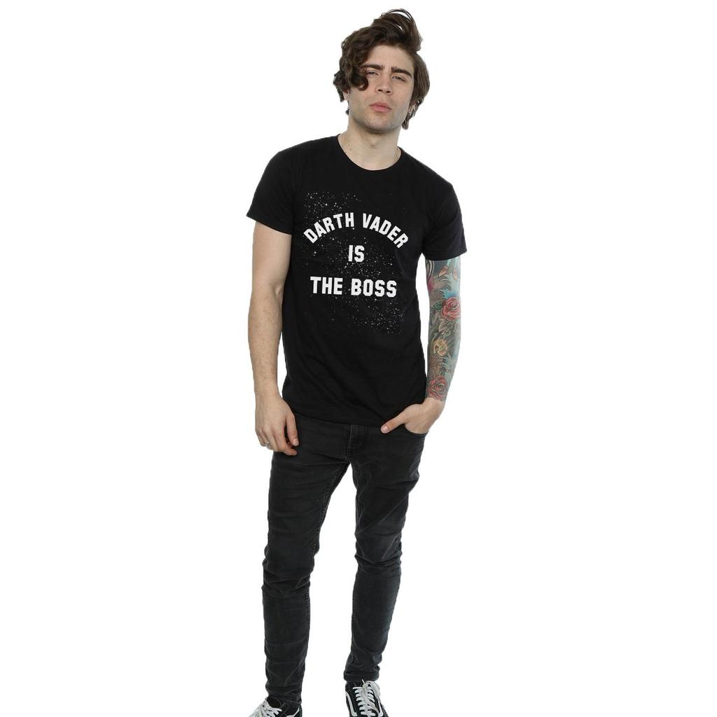 STAR WARS Mens Darth Vader The Boss T-Shirt