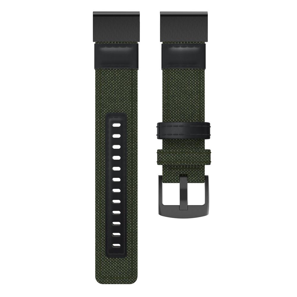 22mm 26mm Quick Release Canvas Strap For Garmin Fenix 6 6X Pro 5 5X 7 7X Plus Smart Watch Band For Garmin Fenix 3/3 HR Quatix 5