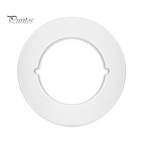 1/2Pcs Round Door Knob Plates Self Adhesive Scratch-Resistant Simple Installation Door Handle Cover Filler Fixing Repair Plates