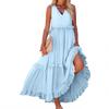 Women's Summer Long Dress Big Swing Beach Dress