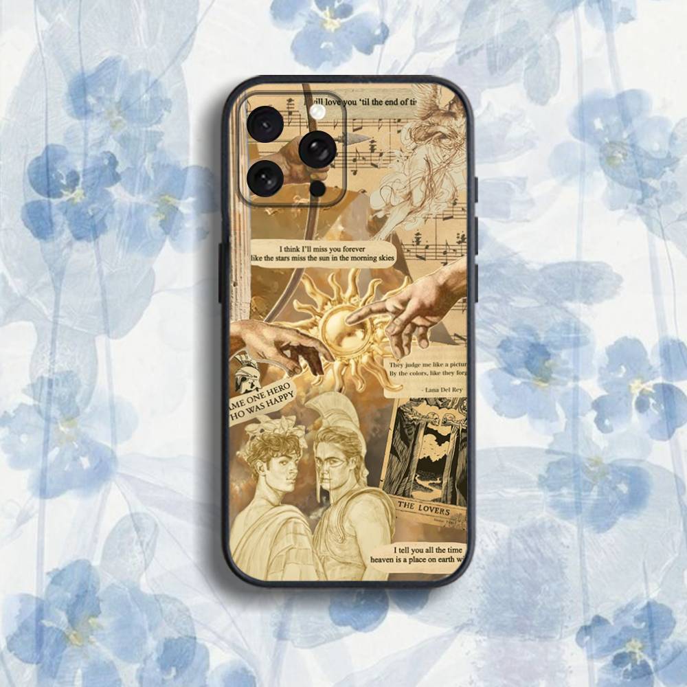 T-The Song-O-OF Achilles Phone Case For iPhone 17,16,15,14,13,12,Pro,Max,Plus,E,SE4,Air,Mini Black Soft Box