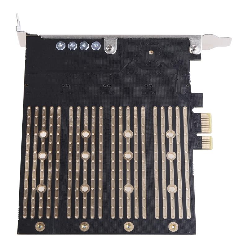 PCIE 1 до 4-х отсеков для m.2 B для адаптера типа ключа r SSD для PCI-E NGFF pansion Card 1 до 4 портов тендер для