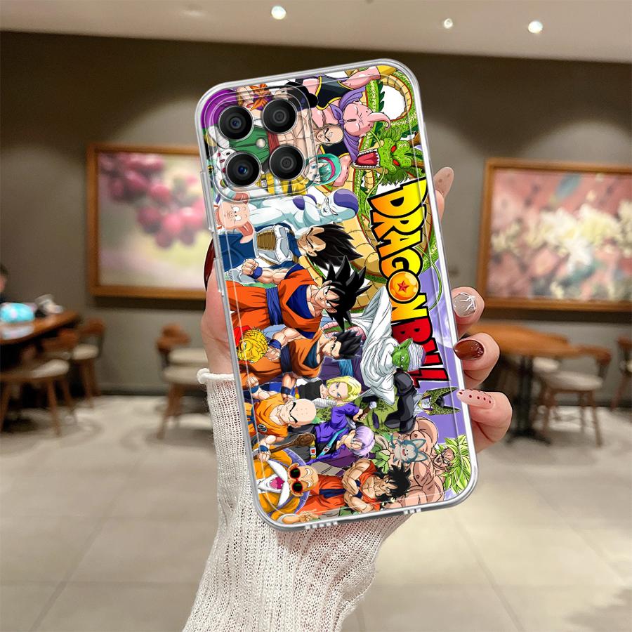 Мультяшный чехол Dragon Ball Anime для Honor 90 Lite X7b X8a X9b X8b X9a X8 Мягкая крышка для телефона