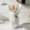 Creative Desktop Storage Cup 3D Printed Angel Wings Vase & Pen Holder, Sculpture Modern Home Decor Ornament Decor, Multi?Functional Dry Flower Vase,