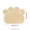 Коврик для кошачьего туалета с отпечатком лапы, подставка для кормушки, коврик для кошачьей кровати, нескользящие водонепроницаемые коврики, аксессуары для кошек, коврик для ковров