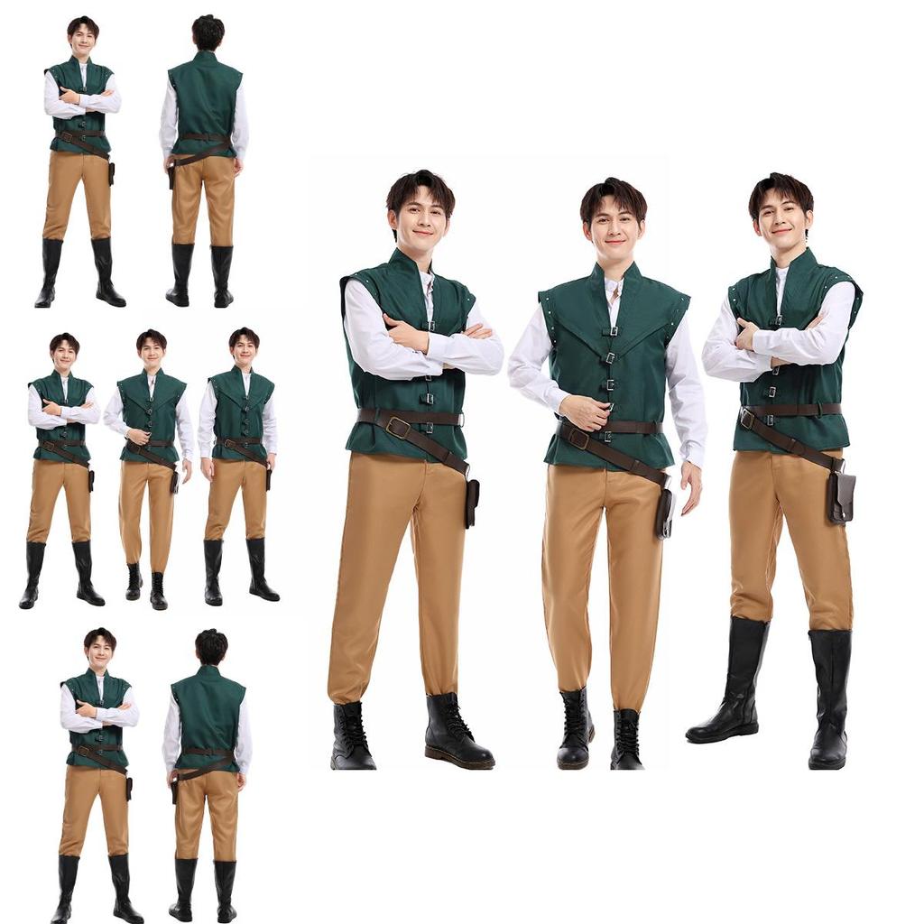 Волшебный Костюм Принца С Длинными Волосами Для Косплея На Фэнтезийные Мероприятия И События