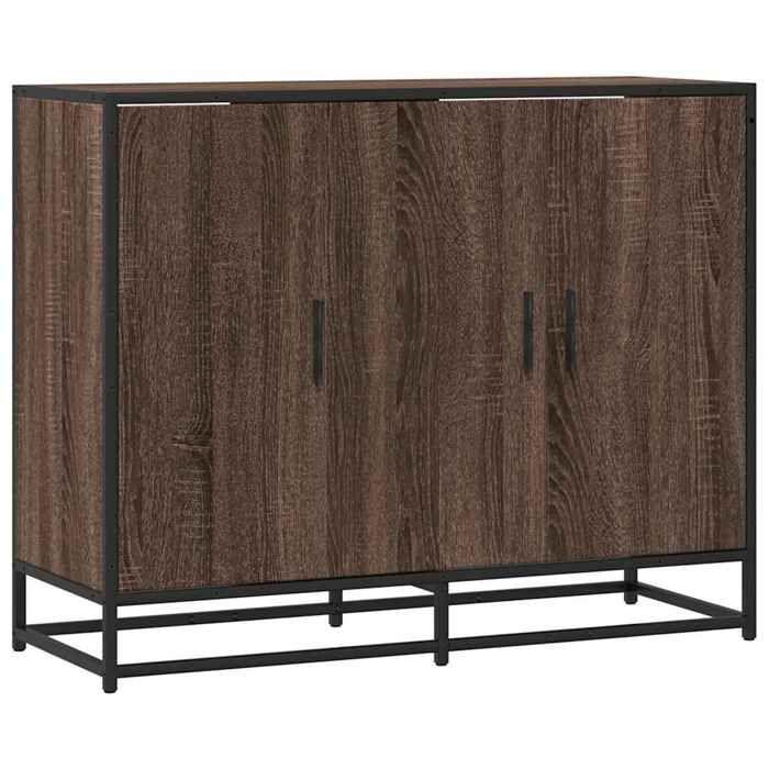 VidaXL Buffet Brown Oak 94x35x76 Cm Engineered Wood, Storage Cabinet, Entryway Furniture, Accent Furniture, Furniture of 849008