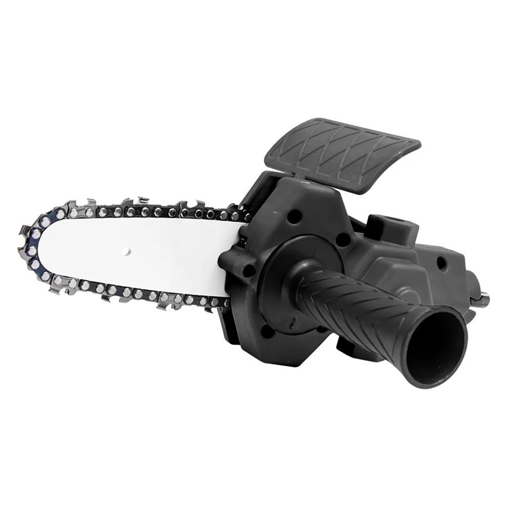 6-дюймовая электрическая цепная пила Инструмент Практичная Портативная Электродрель Деревообрабатывающая Цепная пила Режущий Электроинструмент для Садовой Обрезки