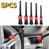 5шт автомобильный набор щеток для очистки зазоров щетка для деталей шин щетка для удаления пыли из салона автомобиля набор для очистки колесных дисков щетка инструменты пластик