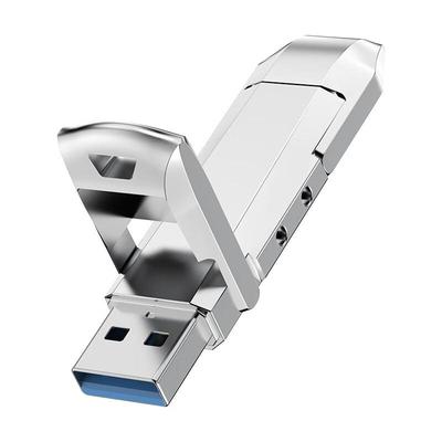 OLOEY Двухпортовый металлический твердотельный USB-накопитель