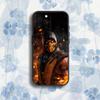 Mortal K-Kombat Game  Phone Case For iPhone 17,16,15,14,13,12,Pro,Max,Plus,E,SE4,Air,Mini Black Soft Box