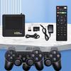Игровая приставка G11 Pro Встроенные 10000+ Ретро-игр Ретро-домашняя консоль 4K HDMI-совместимый выход с 2,4 ГГц беспроводным двойным геймпадом