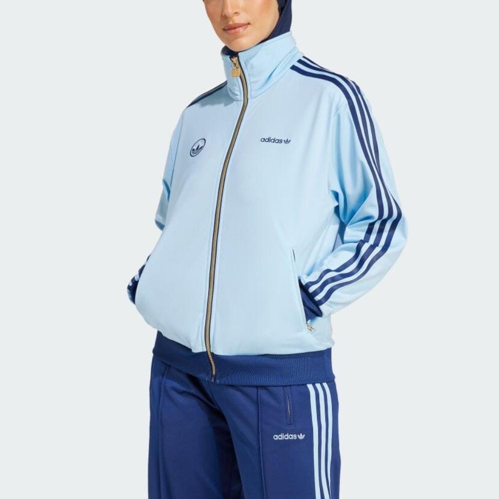adidas Оригинальные Куртки и Пальто Женские Небесно-голубые IX3542