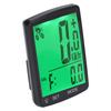 Bicycle Computer with Speed Cadence Sensor 2.8in LCD Display Bike Speedometer Wireless Cycling Compu