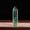 Radiant Natural Green Fluorite Quartz Crystal Point Hexagonal Wand For Healing And Reiki