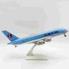 Модель самолета 1/240 смола A380 игрушки AIR самолет 30 см статическая демонстрация 380 корейский авиалайнер детский сувенир авиация коллекционный подарок