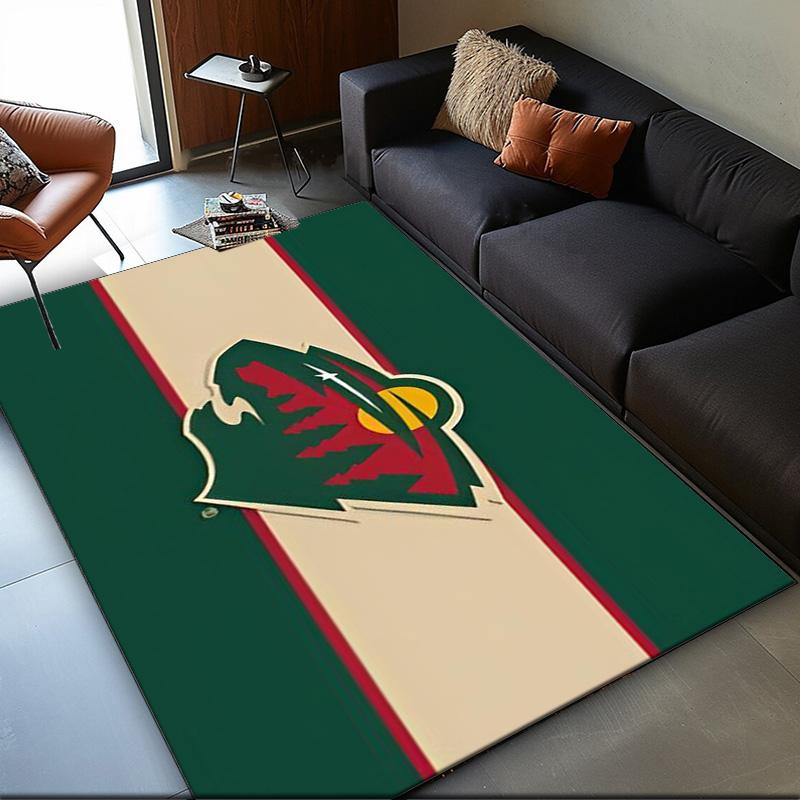 Minnesota wild Area Rug Suitable for Indoor And Outdoor,Carpets for Playroom, Homes, Offices, Living Rooms,Home Decor,Christmas Fan Gift