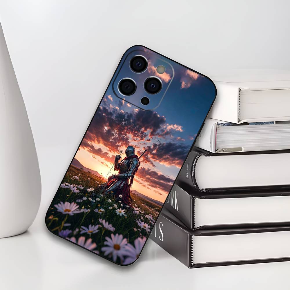 K-Kingdom C-Come D-Deliverance Phone Case For iPhone 17,16,15,14,13,12,11 Plus,Pro Max,XS,Soft Silicone Black Cover