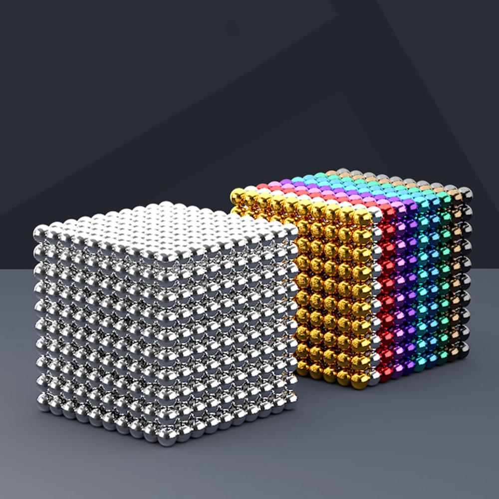 3 мм 1000 шт. магнитные шарики Buckyballs в наличии волшебный магнит Neocube головоломки строительные игрушки Release Presure дети играют в игрушки мозговой штурм игры