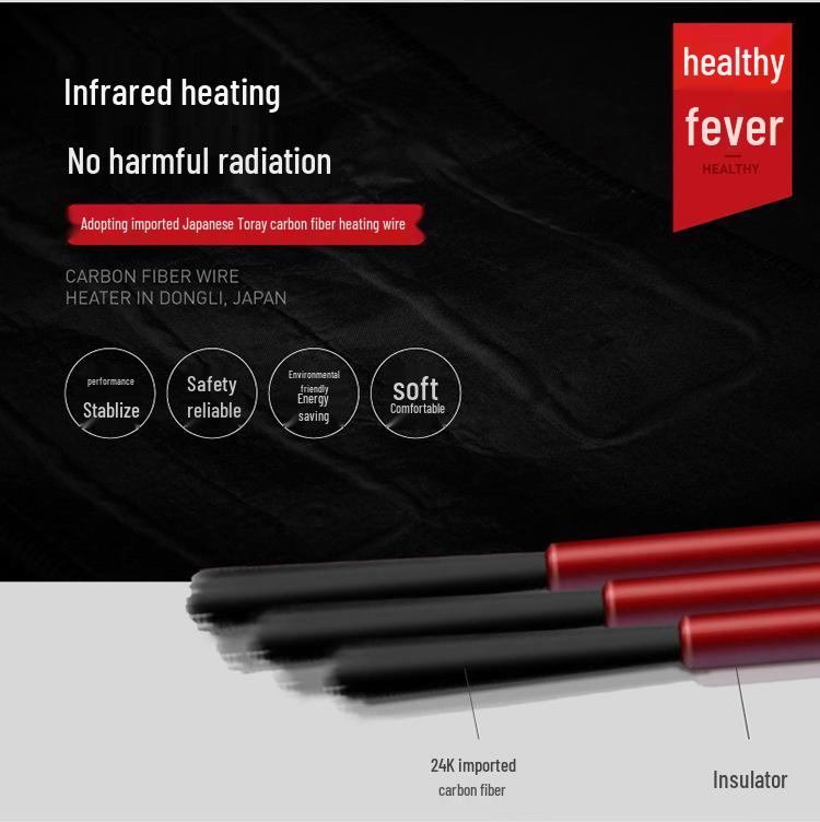 Unisex Smart Electric Heating Vest - Full Body, Constant Temperature