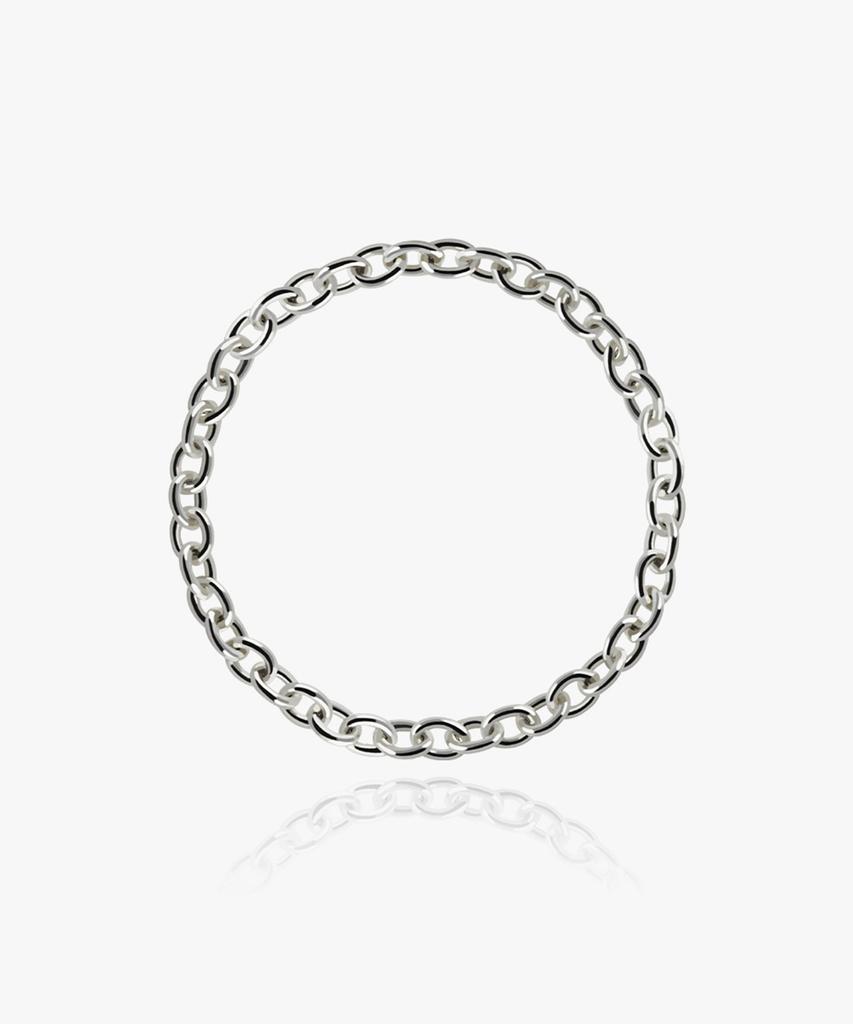 Helene Jewelry Серебряное кольцо на цепочке-имбирь из стерлингового серебра 925 пробы (Тип D)