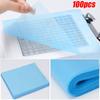 100pcs/1 Set Disposable Nail Art Vacuum Dust Collector Non-Woven Filter Paper Pink/Blue/White Paper Manicure Machine Dust Filter Paper