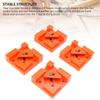 4PCS Woodworking Box Clamps Squares 90 Degree Right Angle Adjustable Stainless Steel Corner Clamping Tool Orange Corner Clamps