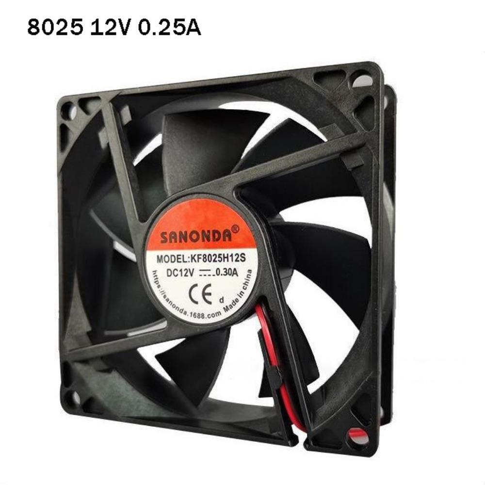 Высококачественный DC8025 12V DC Бесколлекторный Охлаждающий Вентилятор Разные Стиль 80*80*25мм Центробежный Вентилятор Запчасти для 3D-принтера