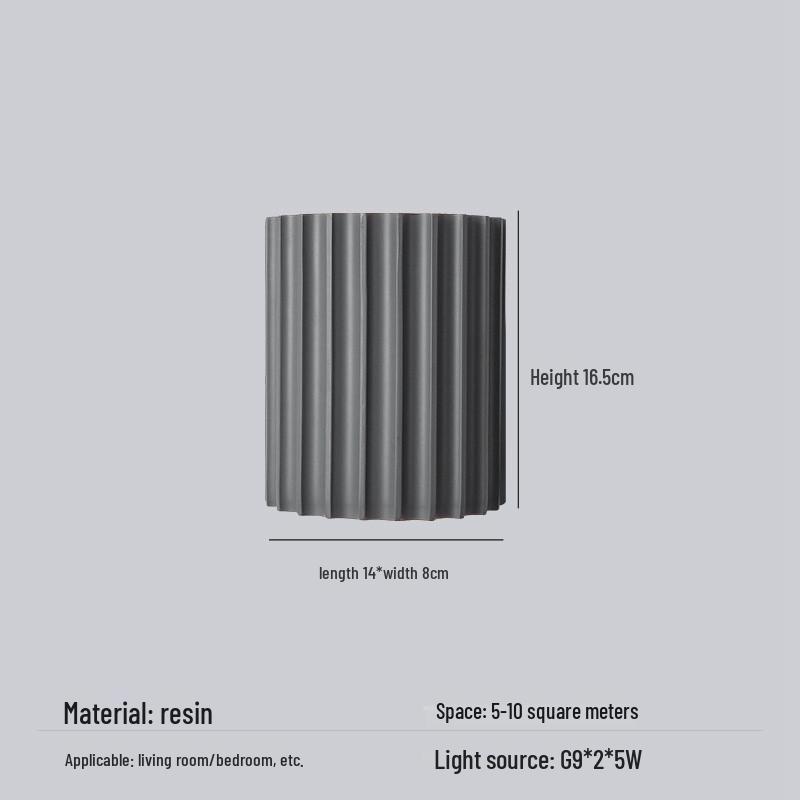 Nordic Macaron Wall Lamp for Bedroom and Living Room Aisles