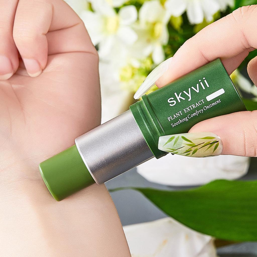 1PC Plant Exteact Soothing Comfrey Onitment Skin Care Cream After Mosquito Bites Refreshing Ointment Summer Grass Cream