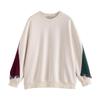 Chuyu Women's Colorblock Tassel Sweatshirt