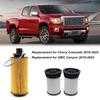 Замена топливного фильтра и комплекта масляного фильтра для Chevy Colorado GMC Canyon 2016-2022 заменяет TP1007
