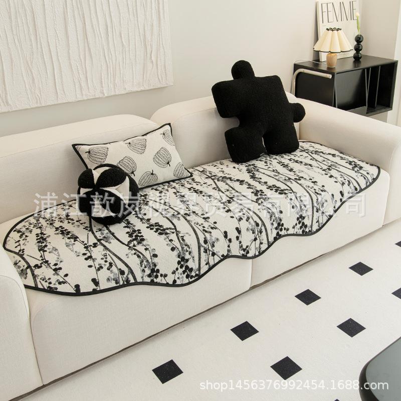 Irregular Special-Shaped Sofa Cushion Universal In All Seasons  New Simple Modern Living Room Non-Slip Seat Cushion Sub-Cover Cloth Towel