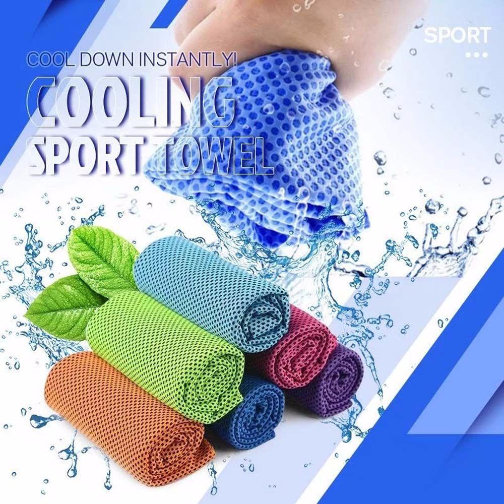 Gym Running Sports Cooling Towels Hiking Towels Instant Cool Ice Towels Sweat-absorbent Towel