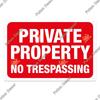 Putuo Decor No Trespassing Tin Signs Warning Plaque Metal Video Surveillance Wall Art Poster Plate Yard Iron Painting Stickers