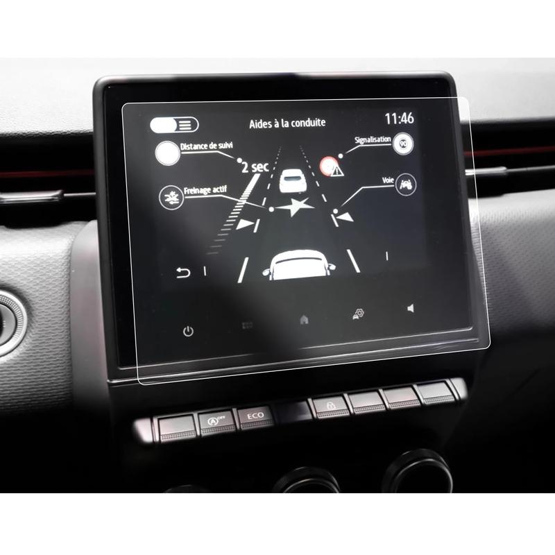 2PCS For Zoe easylink/Clio 5th easylink/Captur 2th easylink  7-Inch Car Navigation Screen Protector Auto Interior PET Film